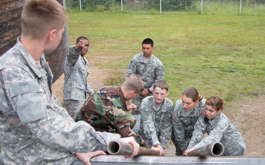 JROTC cadets learn leadership skills at summer camp Stars and Stripes